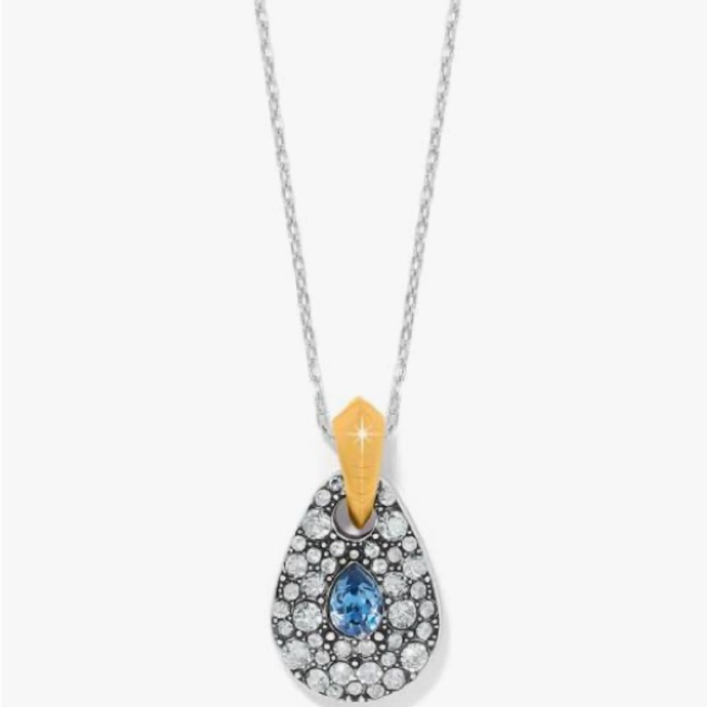 Brighton NWT Mystery of Love Crystal reversible necklace JM7690